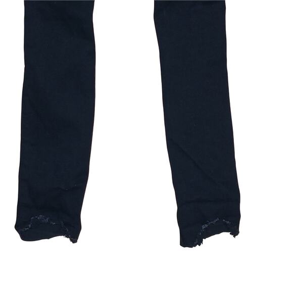 Hollister Jeans Womens 0 Short Black Distressed High Rise Super Skinny Denim - Picture 8 of 13